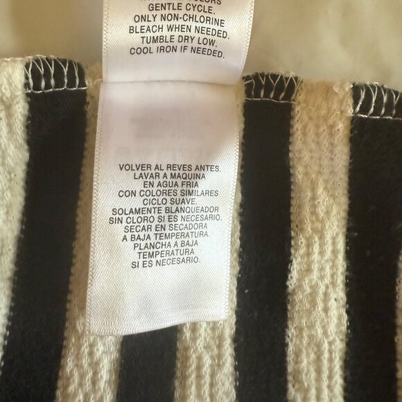 Jones New York XXL Coastal Chic Striped Sweater Nautical Rope Shoulder Detail - Picture 7 of 13